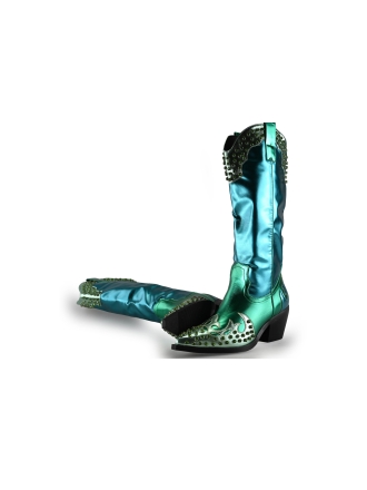 Azalea Wang Cowboystiefel