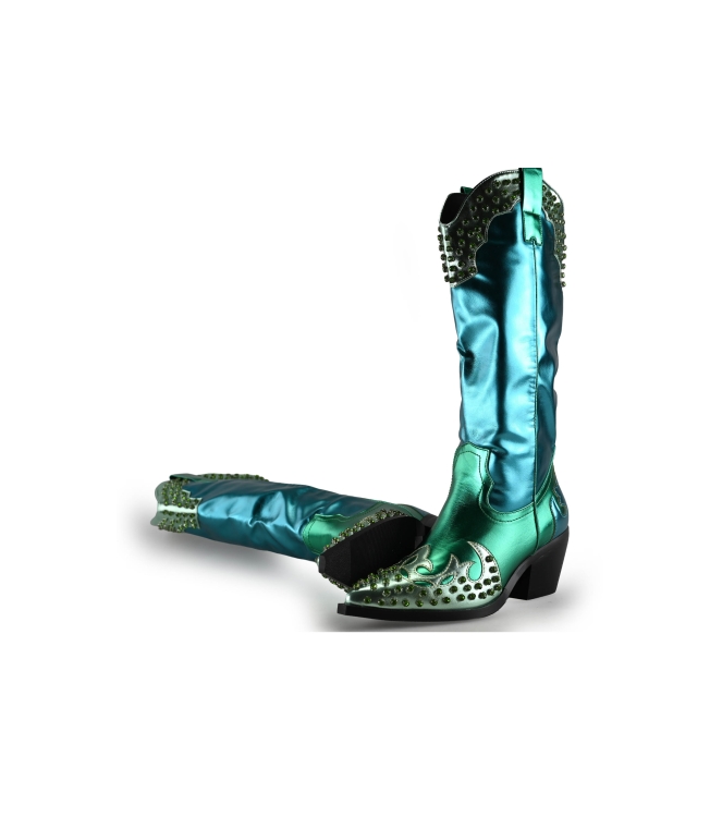 Azalea Wang Cowboystiefel