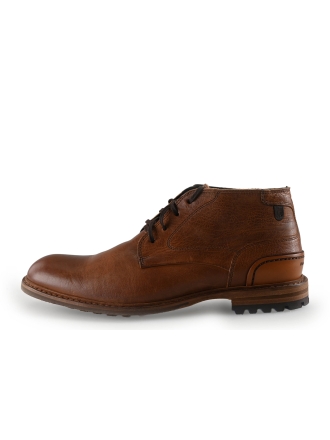 Floris van Bommel Schnürstiefel Cognac 303024
