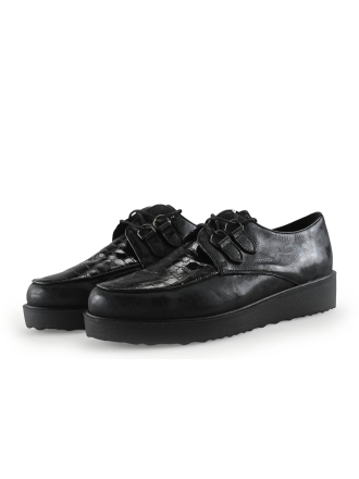 Hee Schnürschuhe Schwarz 303310