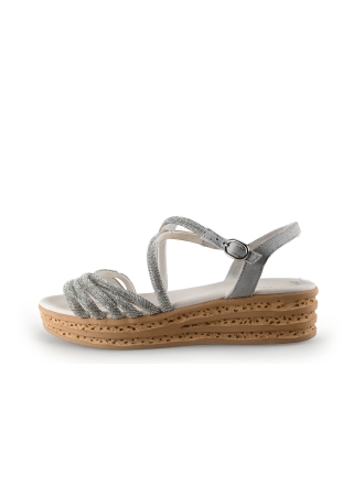 Gabor Sandalen Silber 303550