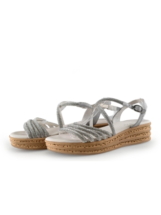 Gabor Sandalen Silber 303550