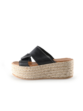 Inuovo Mules Pantoletten Schwarz 303721