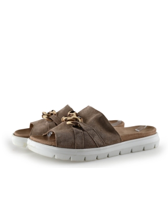 Feyn Mules Pantoletten Beige 303851