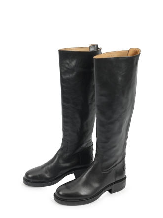 Shabbies Amsterdam Stiefel Schwarz 303988