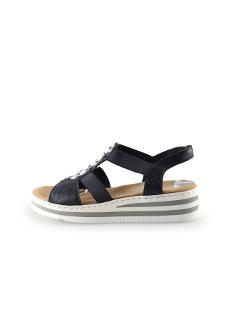 Rieker Sandalen Blau 304025