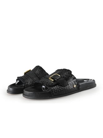 Fred de La Bretoniere Mules Pantoletten Schwarz 304551