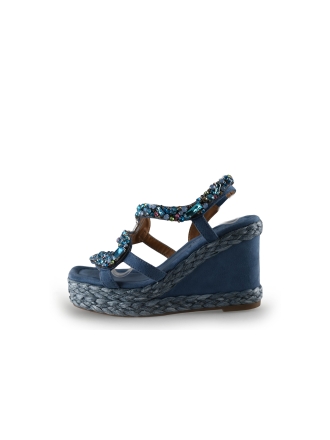 Laura Vita Keilschuhe Blau 305381