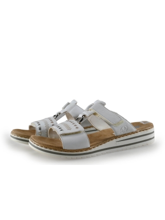 Rieker Mules Pantoletten Weiß 305408