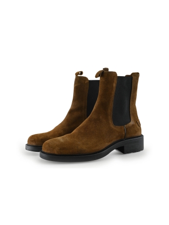 Shabbies Amsterdam Chelsea boots Cognac 306708