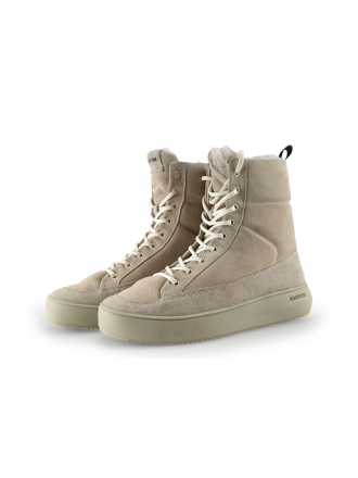 Blackstone Hohe Sneaker Beige 306740