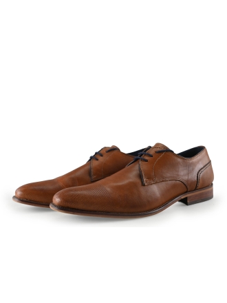 Manfield Schnürschuhe Cognac 307534