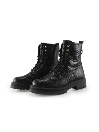 Omoda Schnürstiefel Schwarz 307567