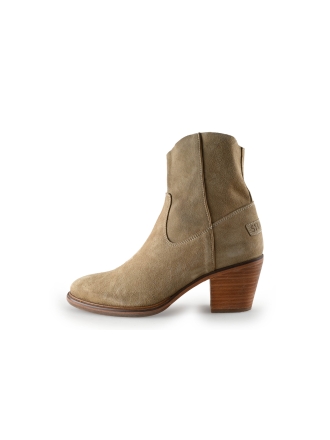 Shabbies Amsterdam Stiefeletten Beige 307766