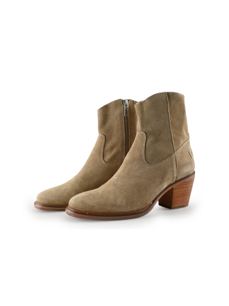 Shabbies Amsterdam Stiefeletten Beige 307766
