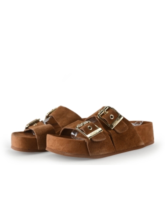 Colors of California Mules Pantoletten Braun 309187