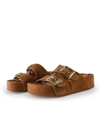 Colors of California Mules Pantoletten Braun 309197