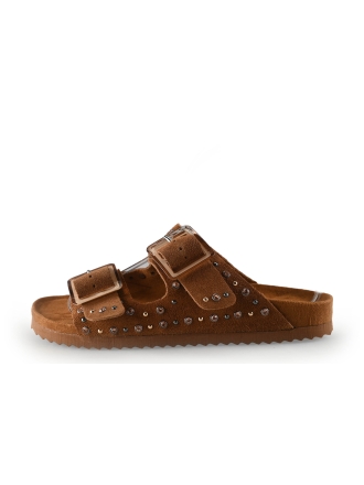 Colors of California Mules Pantoletten Braun 309318