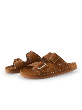 Colors of California Mules Pantoletten Braun 309330