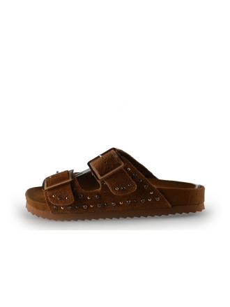 Colors of California Mules Pantoletten Braun 309354