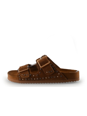 Colors of California Mules Pantoletten Braun 309355