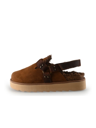 Colors of California Mules Pantoletten Cognac 309398