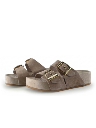 Colors of California Mules Pantoletten Beige 309428