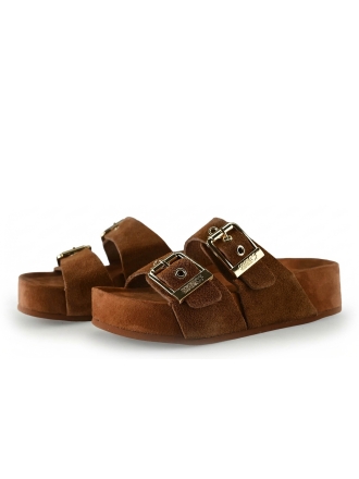 Colors of California Mules Pantoletten Braun 309455