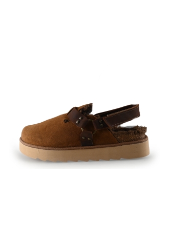 Colors of California Mules Pantoletten Cognac 309466