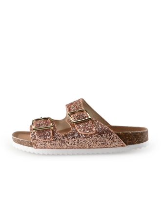 Colors of California Mules Pantoletten Gold 309541
