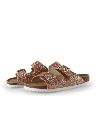 Colors of California Mules Pantoletten Gold 309541