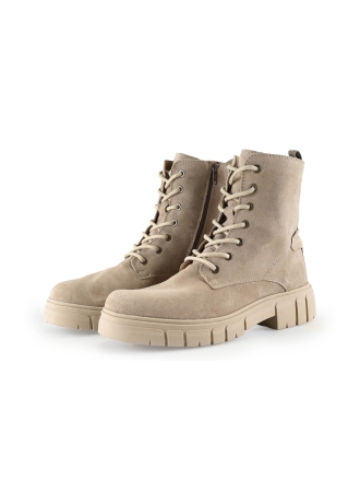 Feyn Schnürstiefel Beige 309610