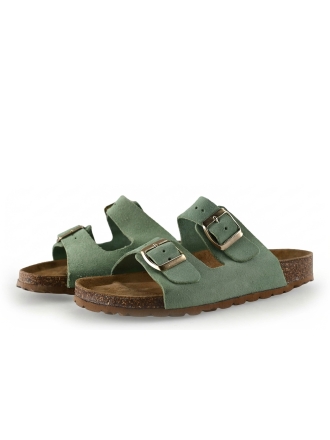 Plakton Mules Pantoletten Grün 309758