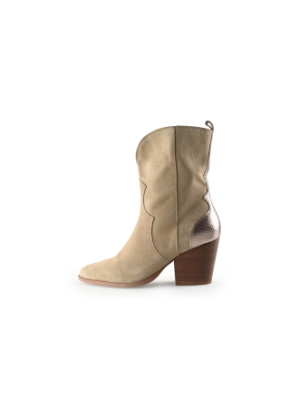 Manfield Cowboystiefel Beige 309783