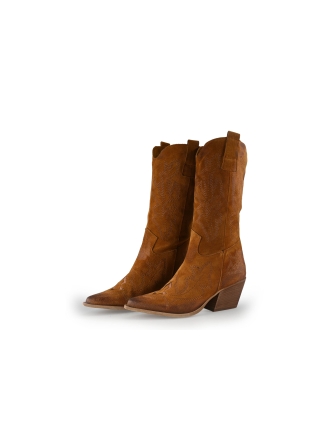 Divine Follie Cowboystiefel Cognac 309803