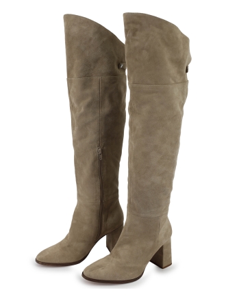 Manfield Stiefel Beige 309822