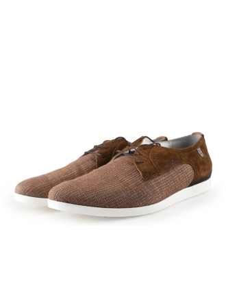 Floris van Bommel Schnürschuhe Cognac 309908