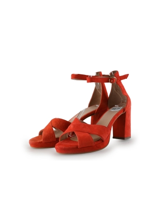 Manfield Sandalen Rot 310064