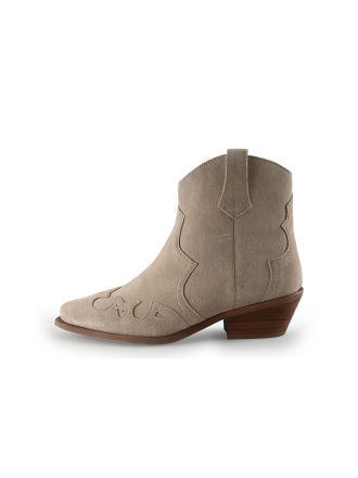 Manfield Stiefeletten Beige 310065