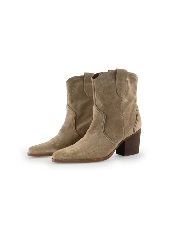 Manfield Cowboystiefel Beige 310089