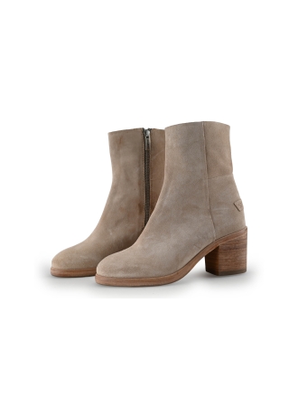 Shabbies Amsterdam Stiefeletten Beige 310115