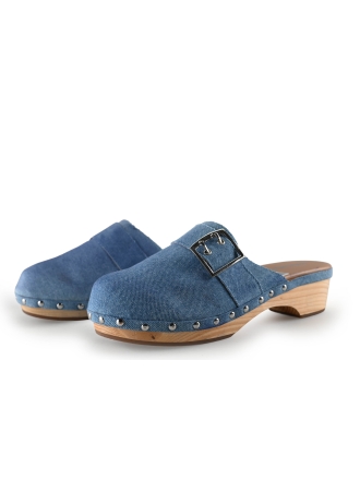 Sacha Mules Pantoletten Blau 310121
