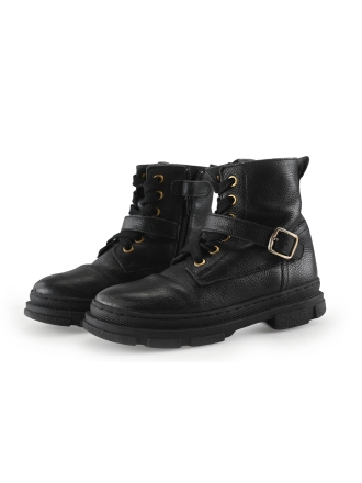 Keq Schnürstiefel Schwarz 310150