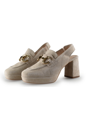 Alpe Mules Pantoletten Beige 310241