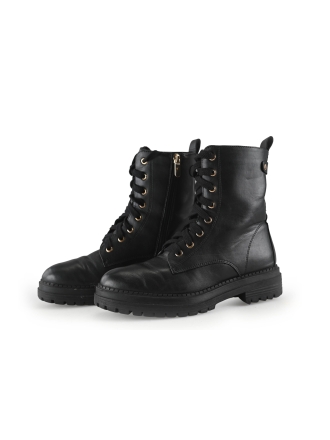 Mango SchnĂŒrstiefel Schwarz 310312