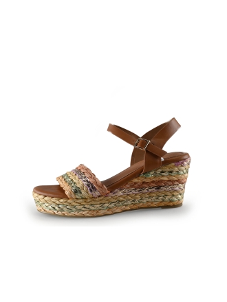 Miajo Keilschuhe Braun 310549