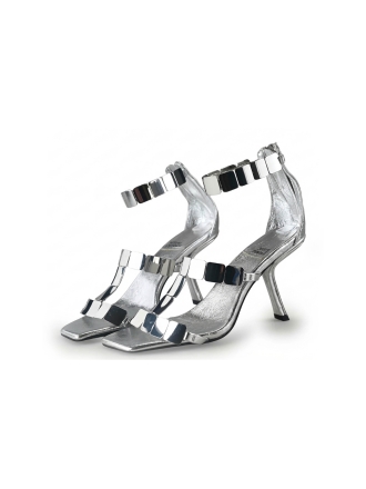 Jeffrey Campbell Sandalen Silber 311507