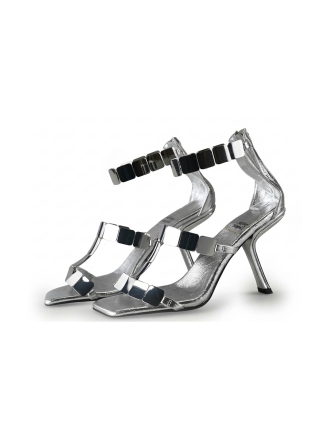 Jeffrey Campbell Sandalen Silber 311508