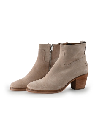 Shabbies Amsterdam Stiefeletten Beige 312050