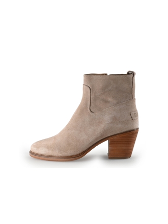Shabbies Amsterdam Stiefeletten Beige 312053